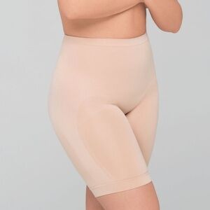 NEW Body Wrap High Waist Long Leg Thigh Shaper Shorts Panty 45820 Nude Beige